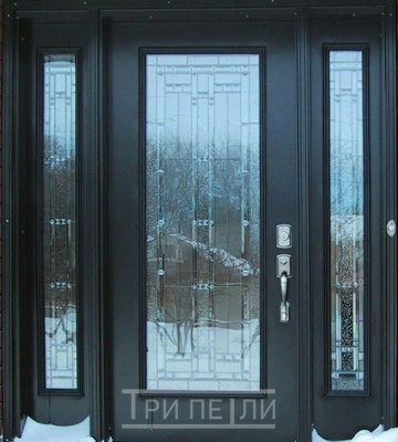 Входная дверь Входная группа МДФ с остеклением