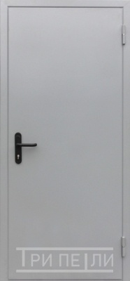 Техническая дверь Покрас НЦ с двух сторон
