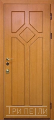 Входная дверь внаружи МДФ